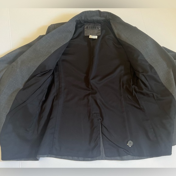 Bitten By Sarah Jessica Parker Gray Blazer SZ Small 🩶 - Picture 7 of 12